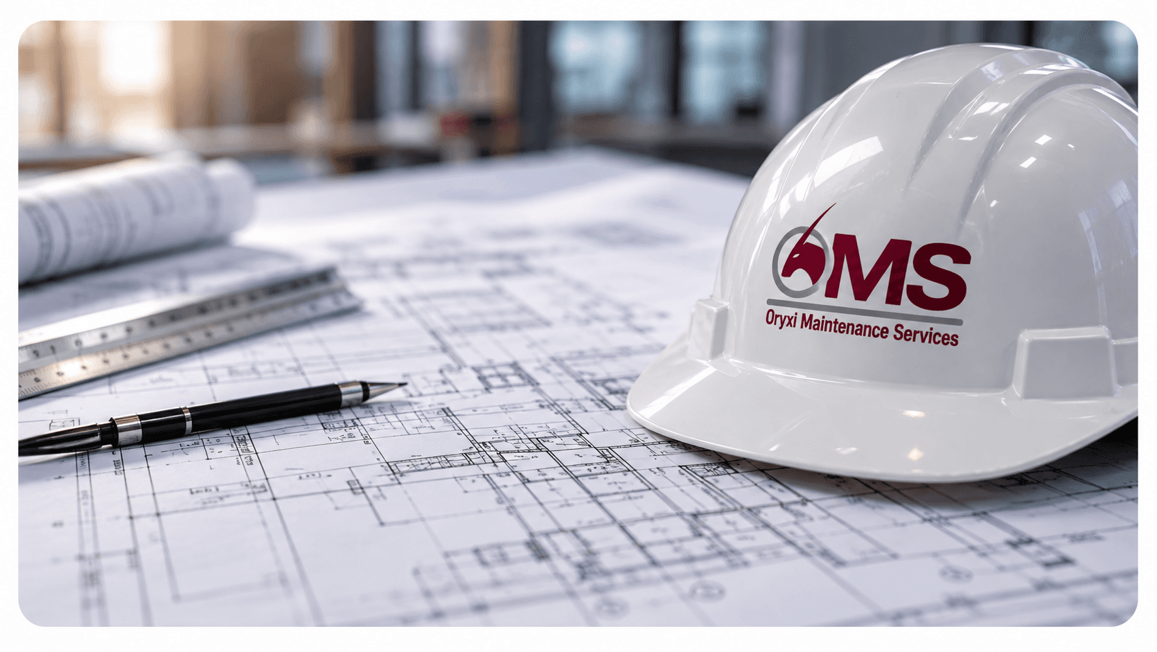 OMS engineering team coordinating technical systems on a project site