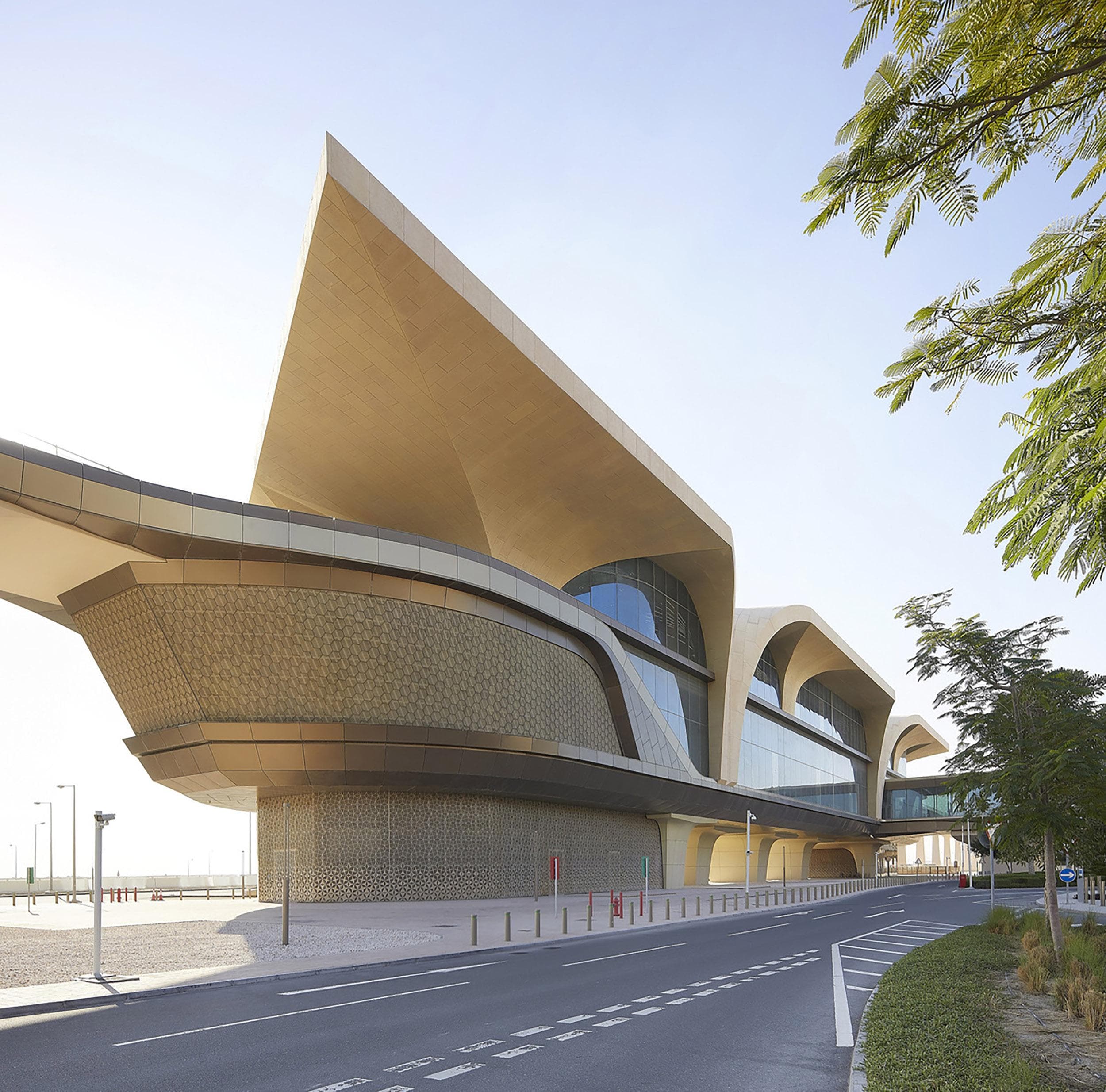 RKH Doha Metro Station in Doha, Qatar